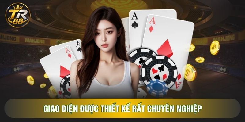 Giao diện được thiết kế rất chuyên nghiệp Giao diện được thiết kế rất chuyên nghiệp