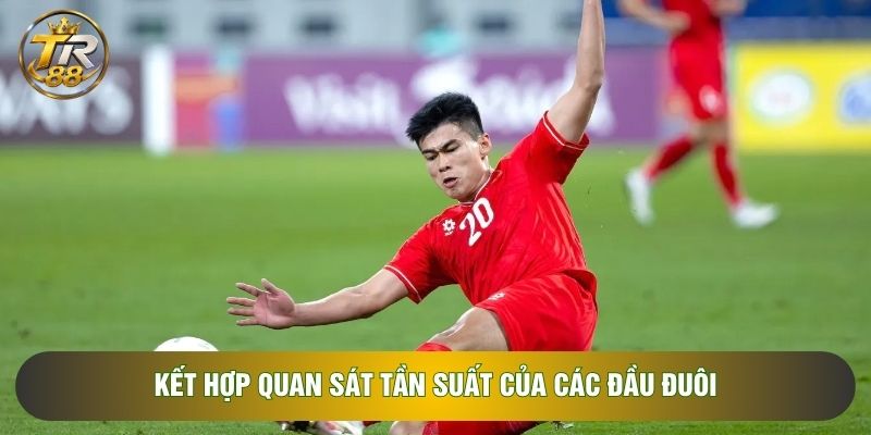 Kết hợp quan sát tần suất của các đầu đuôi Kết hợp quan sát tần suất của các đầu đuôi